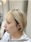 外ハネミニボブ