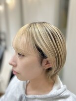エリカ 美容室&nbsp;外ハネミニボブ