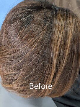 ルオム(LUOMU) 派手からさりげない【脱白髪染めハイライトカラー】[みどりの]