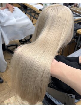 ベル 表参道Terrace(Belle) 今っぽくすみブロンドの正解◎ 抜け感×くすみ＝大人ブロンド★