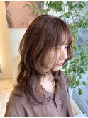 ミディアムレイヤー　20代ヘア　フローディアトリートメント