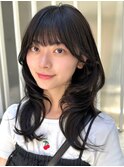 レイヤーカット　美髪矯正　艶髪