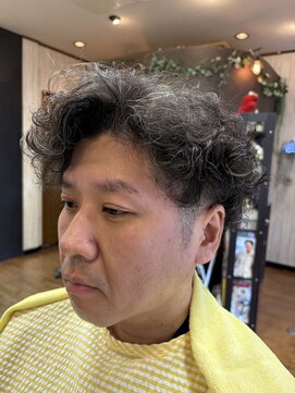 ヘアー スタジオ イワタ(hair studio iwata) アップバングパーマスタイル！