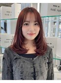 イメチェン/ホワイトブロンド/外ハネボブ/美髪/岐阜a2