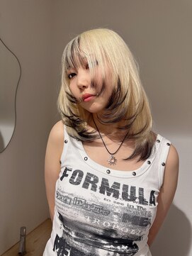 モニカ 栄店(MONIQA) 裾カラー