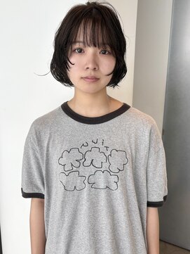 シキ オルガン 大宮(siki ORGAN) ボブ×ニュアンスパーマ【近藤】