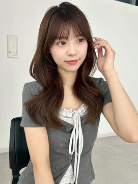 ユーフォリア 新宿店(Euphoria) シースルーバング美髪大人可愛いナチュラルカール