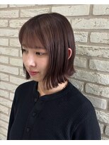 エトワールプラス&nbsp;外はねボブココアベージュ