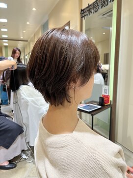 ◇癖毛を活かしたショートボブ◇【北川】