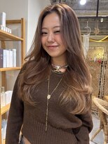 ココルアナ(coco luana)&nbsp;バレイヤージュ/レイヤーカット/韓国/ブリーチ