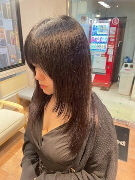 パーミル ヘア クマモト(permille ‰ hair Kumamoto) レイヤー×ストレート