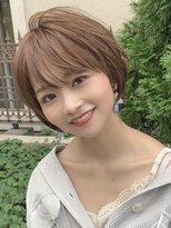 サンドパールス 仙台店(sand PALCE)&nbsp;髪質改善/大人ガーリー/似合わせカット/ショートボブ前髪/仙台
