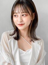 レジュアル(RESSUAL) イヤリングカラーミルクティーブロンド大人かわいいダークブルー