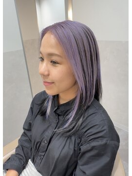 サロウィン 那覇店(SALOWIN) ラベンダーアウターカラー