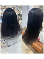 スープル オザキヤマ(SOUPLE.ozakiyama) 【髪質改善x縮毛矯正】SILKストレート