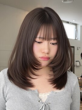 ビュー フクオカ(VIEW FUKUOKA) セミロング/顔周り/前髪/レイヤー/韓国風