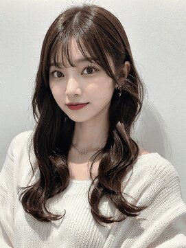 メゾンドムニ 恵比寿(Maison de MUNi) 【艶感★韓国前髪】韓国風20代30代大人可愛いカール春カラー