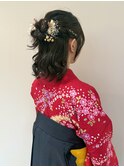 卒業式 着付け ＋ ヘアセット 〇
