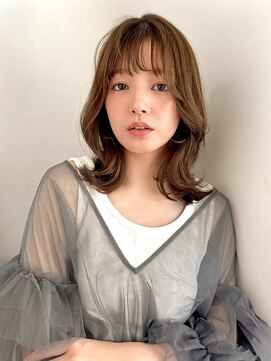 ボヌールウメダ(Bonheur UMEDA) 玉井】大人女性のくびれミディアムレイヤー/西梅田北新地