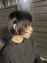 クレア 下北沢(CREA) ワンホンレイヤー/ミルクティーブロンド/ダークブルー/下北沢