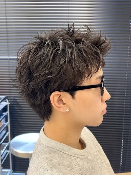 アンサー 渋谷(ANSWER) ルーズショートスパイキーショートツーブロック短髪