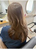 大分韓国ヘアかき上げレイヤーカット