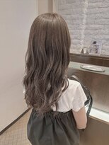 ミック ヘアアンドメイクアップ 高田店(miq Hair&Make up)&nbsp;グレージュ/イルミナカラー/抜け感/くすみカラー/透明感カラー