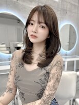リアン 本厚木(LIAN)&nbsp;大人上品×トレンドヘア◇ワンカール鎖骨ミディアムレイヤー