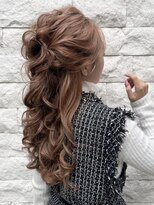 シャルメ 三宮店(CHARMER)&nbsp;ルーズで華やかハーフアップ☆