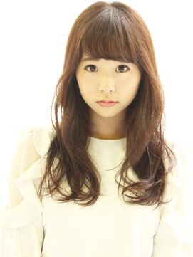 ソッリーソ ヘア(sorriso hair) 【sorriso hair桜山】 大人かわいい無造作ウェーブ☆厚めバング