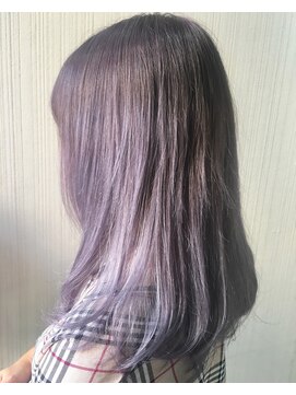 トムキャット(TOM CAT) ブリーチダブルカラーグラデーションカラーラベンダーグレージュ