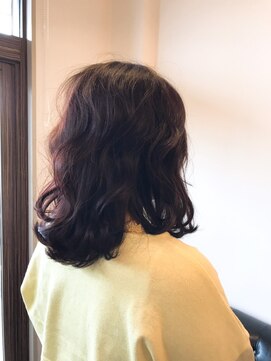 ヘアスペース ヴィオレットフルール(Violette Fleur) 切りっぱなしミディアム