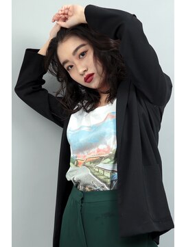 バロンフェム(baLon.fem) Ai Honda /かきあげて可愛い外国人ヘアー