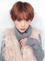 アルバム 渋谷パルコ(ALBUM)&nbsp;アプリコットオレンジ_オリーブカラーハイライトカラー_46907