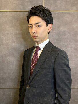 ロバーツ 国立(ROBERTS) メンズ七三ビジネススタイル<理容室><国立/国立駅/メンズ>