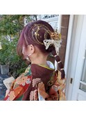 成人式ヘアセット