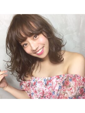 ヘアーアトリエ ネートル つつじヶ丘(Hair atelier naitre) エアリーカジュアルミディ