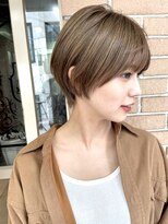 サロンドミルク 新百合ヶ丘店(salon de MiLK)&nbsp;顔周りが可愛い大人可愛いショート