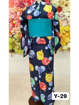 ハナココ 水戸店(hana Coco) レンタル浴衣 Y-29