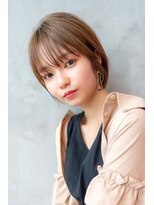 ケアリー 成増(Carelly) ☆大人かわいい前髪セシルカットココアブラウンネオウルフ