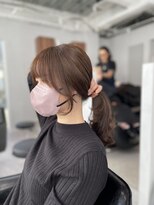 アット(at...)&nbsp;アッシュブラウン×韓国ヘア