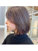 アフロートリノ(AFLOAT Leino)&nbsp;小顔ヘルシーレイヤースタイル透明感カラー【修】20代30代40代