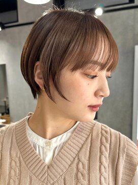 プルーヴ 秋葉原(prove) 30代40代大人女性/前髪ありショートボブ/ショートヘア/髪質改善