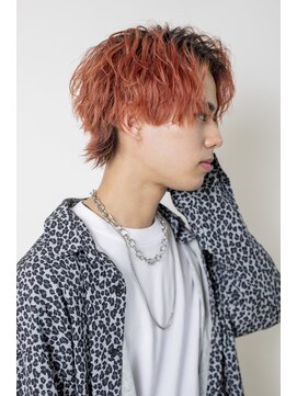 リアン バイ プロデュース 永山店(Lien by Produce) メンズカット×センターパートアップバング/ニュアンスパーマ#3