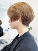 イメチェン似合わせカットくびれ丸み大人ショートクール30代40代