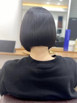 ランプ(Lamp) くびレイヤーグレーベージュニュアンスカラー白髪染め白髪ぼかし