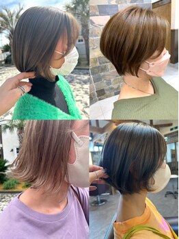 ワンダービューティーサノ(Wonder Beauty SANO)の写真/再現性の高いカットだからスタイリングは楽々、サロン帰りのスタイルに♪小顔効果も…☆【佐野】