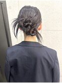 【Anli☆岩瀬萌】カチモリ お呼ばれアレンジ ヘアセット 韓国