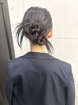 アンリ(Anli)&nbsp;【Anli☆岩瀬萌】カチモリ お呼ばれアレンジ ヘアセット 韓国