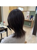 ウルフカット・襟足長め